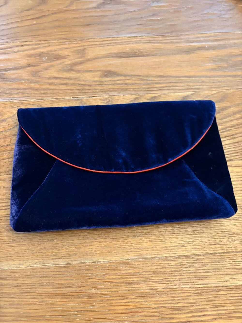 Boden Velour Clutch Purse